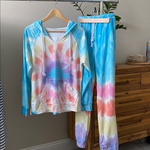 Tie Dye Lounge Set